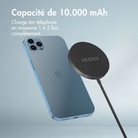 Accezz Wireless Charger USB-C - Chargeur MagSafe sans fil - 1 mètre - Noir