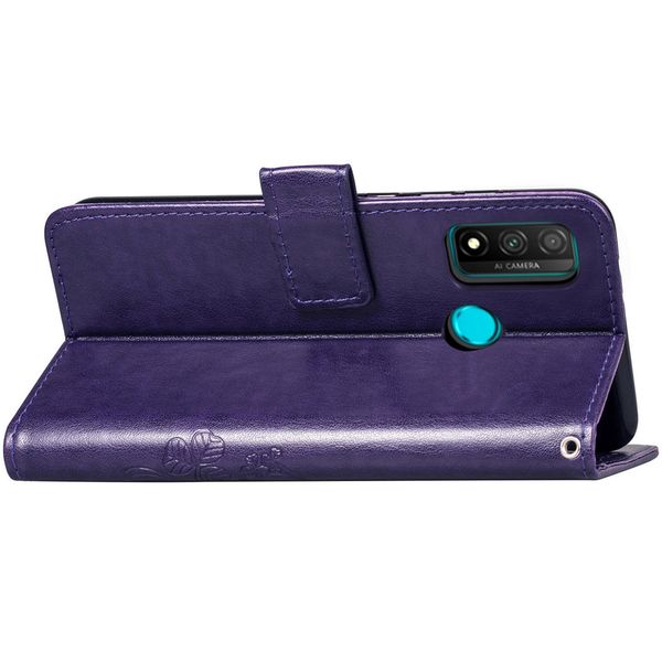 Etui de téléphone Fleurs de Trèfle Huawei P Smart (2020)