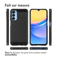 imoshion Coque Brushed Samsung Galaxy A15 (5G/4G) - Noir