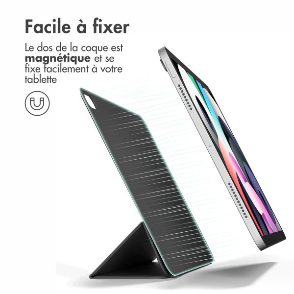 imoshion Magnetic etui de téléphone portefeuille Apple iPad Air 13 pouces (2025) M3 / (2024) M2 - Noir