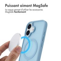 imoshion Coque Color Guard avec MagSafe iPhone 16 - Bleu clair