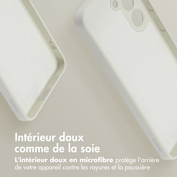 imoshion Coque Couleur avec MagSafe Samsung Galaxy S24 - Beige