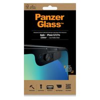 PanzerGlass Protection d'écran en verre trempé CamSlider™ Case Friendly iPhone 13 / 13 Pro - Noir