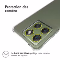 imoshion Shockproof Case Motorola Edge 70 - Transparent