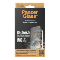 PanzerGlass Protection d'écran Ultra-Wide Fit Anti-bactérienne Apple iPhone 15 Pro