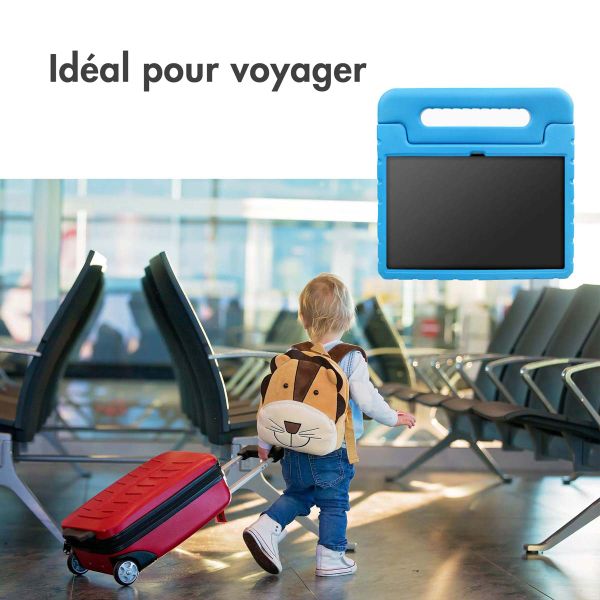 imoshion Coque kidsproof avec poignée iPad 11 (2025) 11 pouces / iPad 10 (2022) 10.9 pouces - Bleu