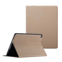 Selencia Coque tablette Riva Apple iPad 9 (2021) 10.2 pouces / iPad 8 (2020) 10.2 pouces / iPad 7 (2019) 10.2 pouces - Beige