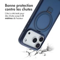 Accezz Coque Ring Stand avec MagSafe Apple iPhone 17 Pro Max - Bleu
