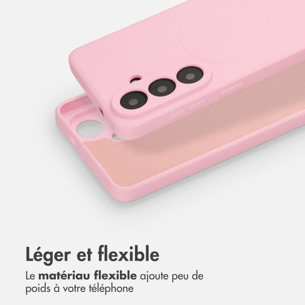 imoshion Coque Couleur avec MagSafe Samsung Galaxy S26 Plus - Candy Pink