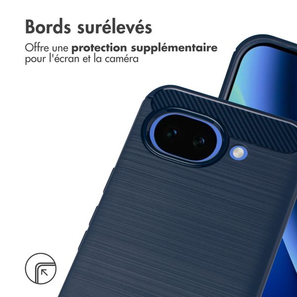 imoshion Coque Brushed Google Pixel 10a - Bleu foncé