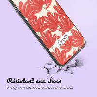 Coque personnalisée avec des fleurs iPhone SE (2022 / 2020) / 8 / 7 - Transparent