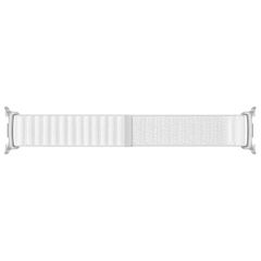 Samsung Bracelet en tissu original Samsung Galaxy Watch 8 (40/44mm) / Classic (46mm) - S/M - Blanc