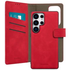 imoshion Etui de télephone luxe 2-en-1 amovible Samsung Galaxy S25 Ultra - Rouge