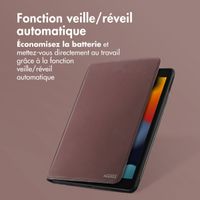 Accezz Coque tablette Classic Apple iPad 9 (2021) 10.2 pouces / iPad 8 (2020) 10.2 pouces / iPad 7 (2019) 10.2 pouces - Marron