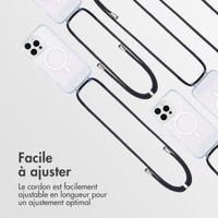 imoshion Coque MagSafe avec cordon amovible Apple iPhone 16 Pro Max - Transparent