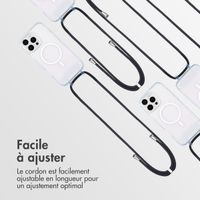 imoshion Coque MagSafe avec cordon amovible iPhone 16 Pro Max - Transparent