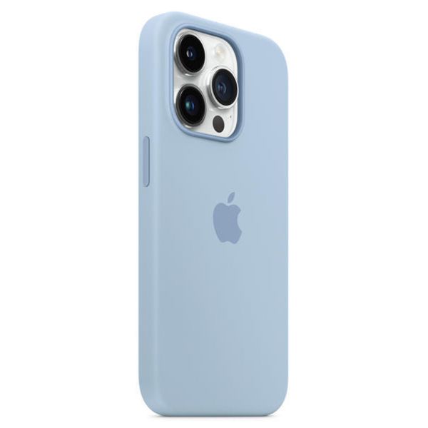 Apple Coque en silicone MagSafe iPhone 14 Pro - Sky