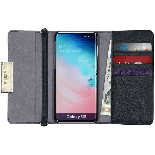 iDeal of Sweden Kensington Clutch Samsung Galaxy S10 - Noir