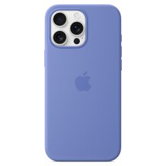 Apple Coque en silicone MagSafe iPhone 16 Pro Max - Periwinkle