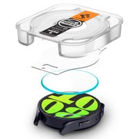 Spigen Protection d'écran EZ FIT Glas.tR avec applicateur Samsung Galaxy Watch 6 - 44 mm - Transparent