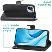 imoshion Étui de télephone portefeuille Xiaomi Mi 11 Lite (5G/4G) / 11 Lite 5G NE - Noir