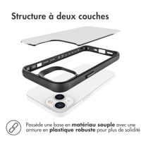 imoshion Coque Rugged Hybrid Apple iPhone 13 Mini - Noir / Transparent