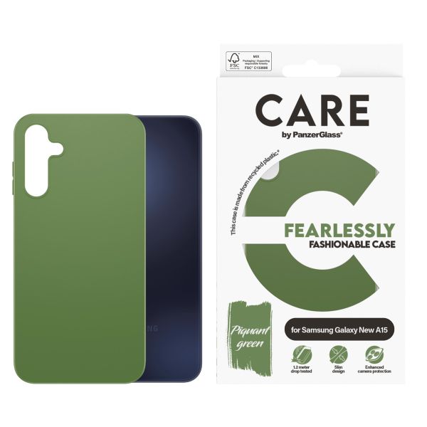 CARE by PanzerGlass Coque Fashion Samsung Galaxy A16 (5G) - Vert