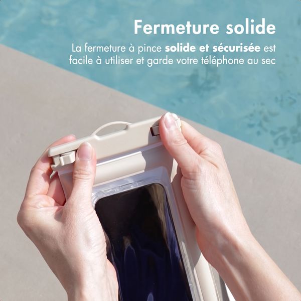 imoshion Floating Waterproof Pouch - Coque de téléphone universelle étanche - Beige