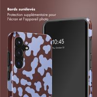 Selencia Coque arrière Vivid Samsung Galaxy S25 FE - Moo'd Lavender Glow