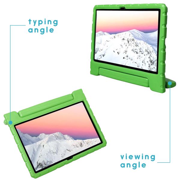 imoshion Coque kidsproof avec poignée Lenovo Tab P11 / P11 Plus - Vert