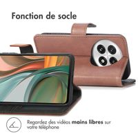 imoshion Étui de télephone portefeuille OnePlus 13 - Marron