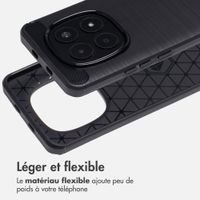 imoshion Coque Brushed Xiaomi Redmi Note 15 (4G) - Noir