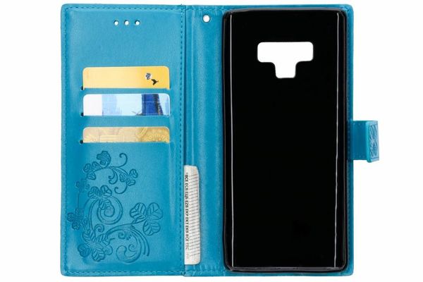 Etui de téléphone Fleurs de Trèfle Samsung Galaxy Note 9