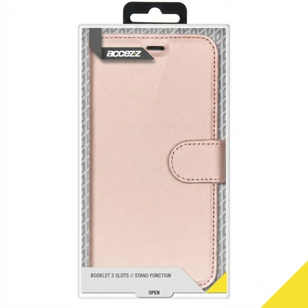 Accezz Étui de télephone Wallet Samsung Galaxy S21 Plus - Rose Doré