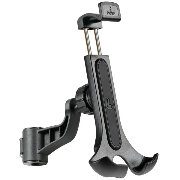 Lampa Smart Scooter Flow - Support de téléphone scooter - Fixation posurur rétroviseur et pare-brise - Noir