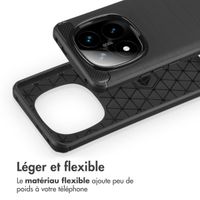 imoshion Coque Brushed Xiaomi Redmi Note 14 Pro Plus (5G) - Noir