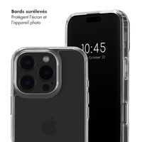 Selencia Coque arrière avec crochets amovibles Apple iPhone 16 Pro - Transparent