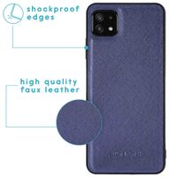 imoshion Porte-monnaie de luxe Samsung Galaxy A22 (5G) - Bleu foncé