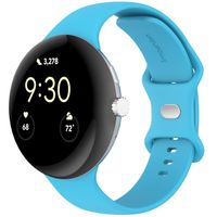 imoshion Bracelet en silicone Google Pixel Watch 3 - 45 mm - Taille S - Bleu