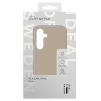 iDeal of Sweden Coque Silicone Samsung Galaxy S25 Plus - Beige