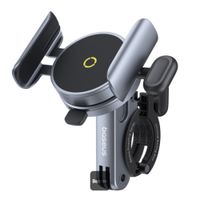 Baseus Support de Téléphone PrimeTrip vélo/moto/scooter - Magnétique - Universel - Cosmic Black
