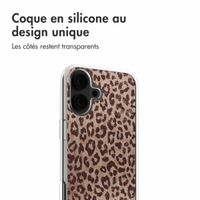 imoshion Coque design pour iPhone 16 - Leopard Mood