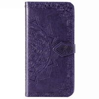 Etui de téléphone portefeuille Mandala Apple iPhone 12 (Pro)