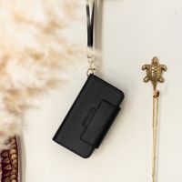 Selencia Etui portefeuille serpent amovible 2-en-1 Llyr Samsung Galaxy S21 Plus - Noir