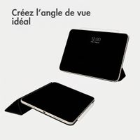 Accezz Coque tablette trifold en cuir Apple iPad Pro 13 (2025) M5 / (2024) M4 - Noir