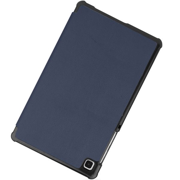 imoshion Coque tablette Trifold Galaxy Tab A7 Lite - Bleu foncé