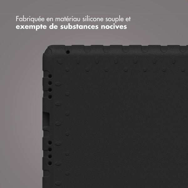 imoshion Coque kidsproof avec poignée Apple iPad Air 11 pouces (2025) M3 / (2024) M2 - Noir