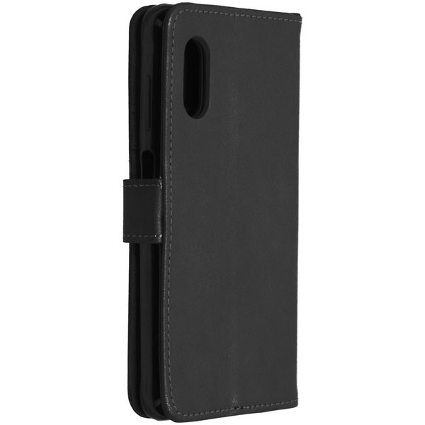 imoshion Étui de télephone portefeuille de luxe Samsung Galaxy Xcover Pro - Noir