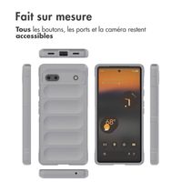 imoshion Coque arrière EasyGrip Google Pixel 6a - Gris