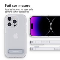 imoshion Coque Stand Apple iPhone 14 Pro - Transparent